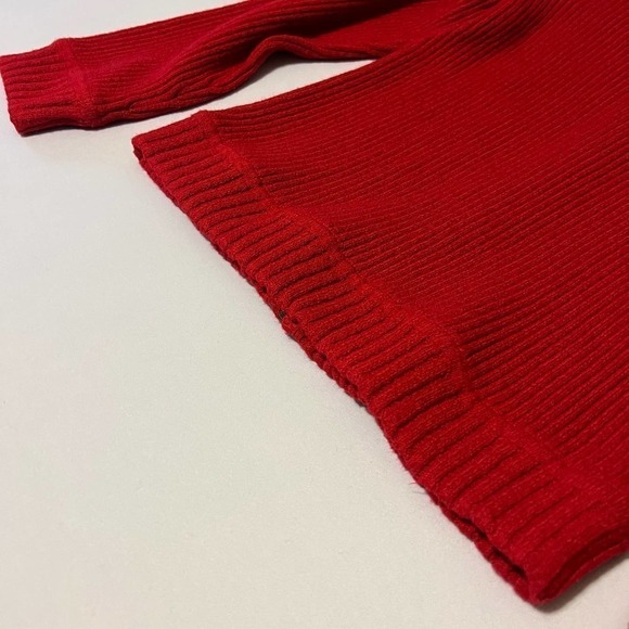 Liz Claiborne Lizsport Petite Red zip up sweater Petite P - Picture 10 of 11